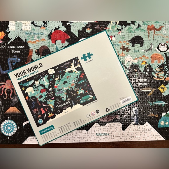 Mudpuppy “Your World” 1000 piece puzzle - Picture 4 of 8